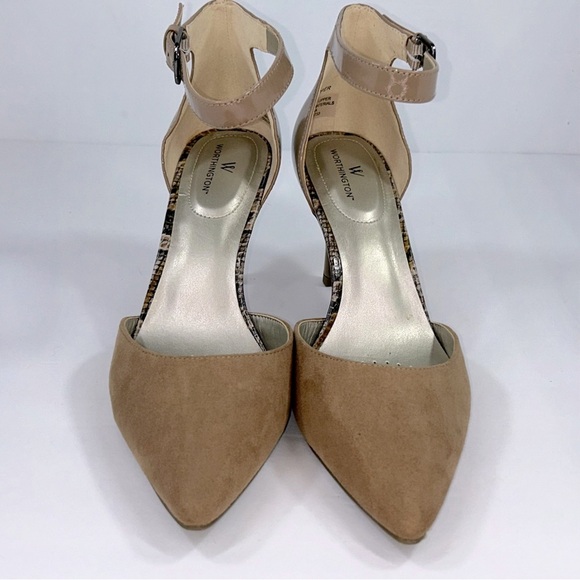Worthington Wor Kipper Nude Heels Size 9 - Picture 6 of 13